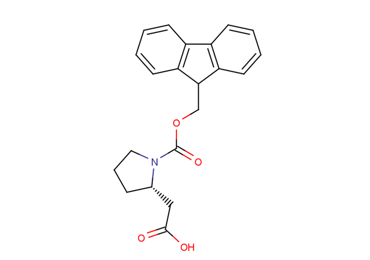 2-[(2S)-1-[(9H-fluoren-9-ylmethoxy)carbonyl]pyrrolidin-2-yl]acetic acid