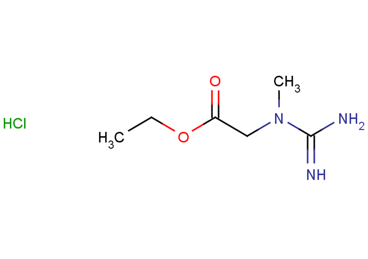 ethyl 2-(1-methylcarbamimidamido)acetate hydrochloride