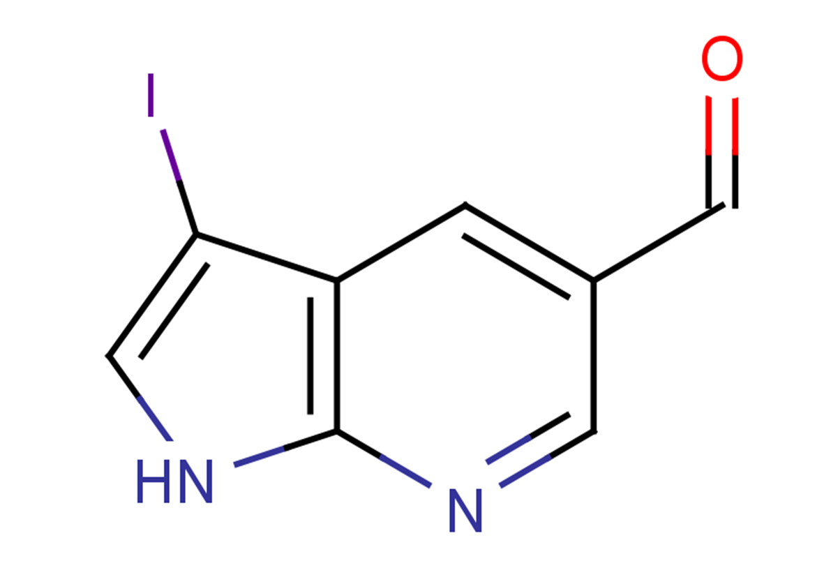 3-iodo-1H-pyrrolo[2,3-b]pyridine-5-carbaldehyde