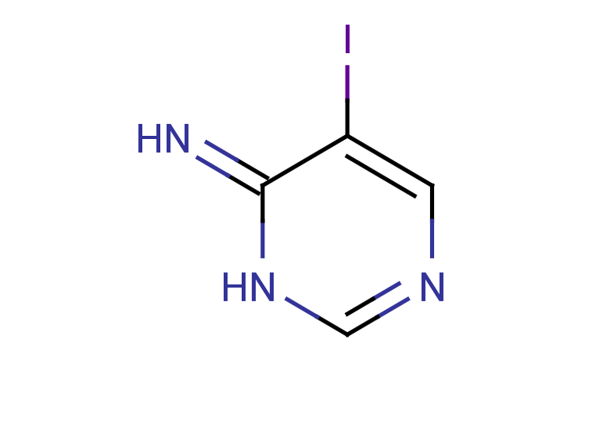 5-iodo-3,4-dihydropyrimidin-4-imine