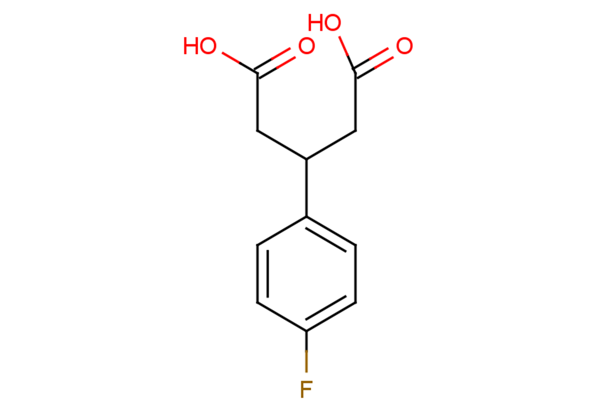 3-(4-fluorophenyl)pentanedioic acid