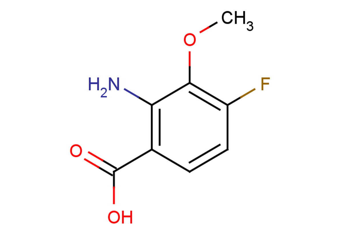 2-amino-4-fluoro-3-methoxybenzoic acid