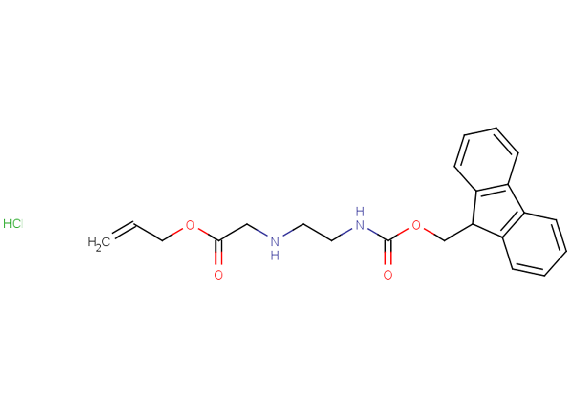 prop-2-en-1-yl 2-[(2-{[(9H-fluoren-9-ylmethoxy)carbonyl]amino}ethyl)amino]acetate hydrochloride