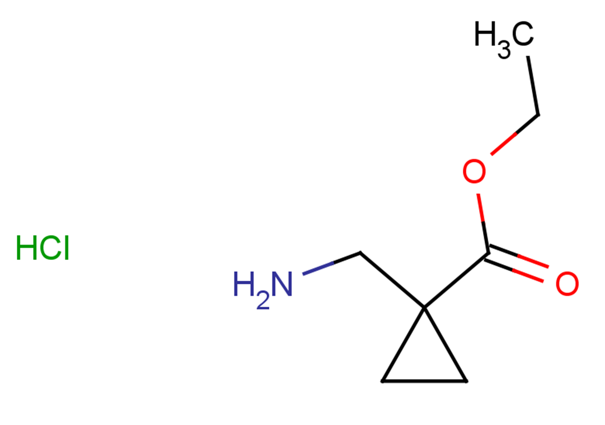 ethyl 1-(aminomethyl)cyclopropane-1-carboxylate hydrochloride