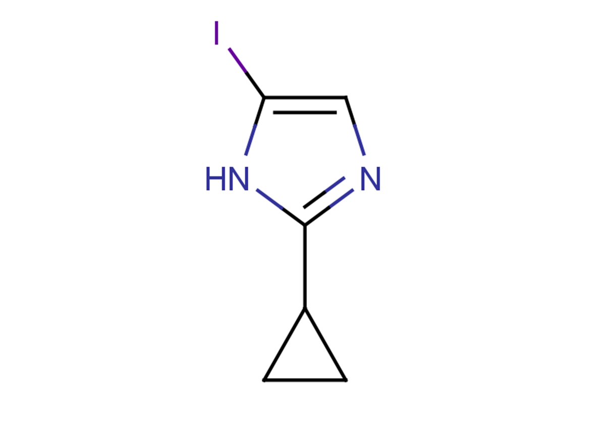 2-cyclopropyl-5-iodo-1H-imidazole