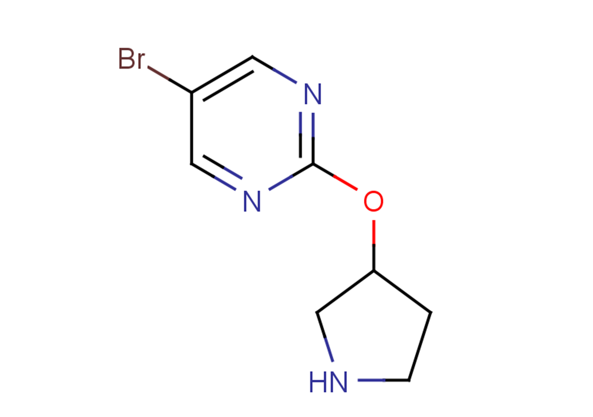 5-bromo-2-(pyrrolidin-3-yloxy)pyrimidine