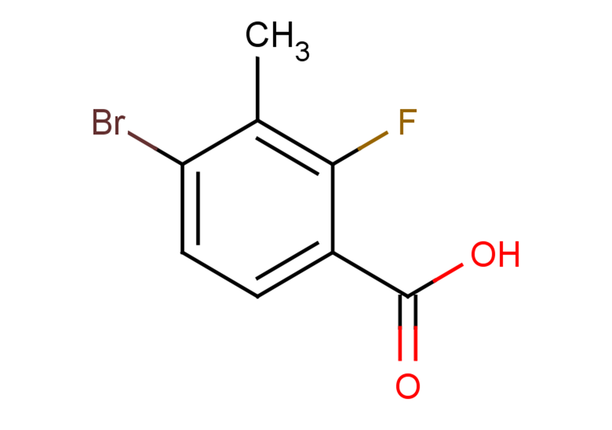 4-bromo-2-fluoro-3-methylbenzoic acid