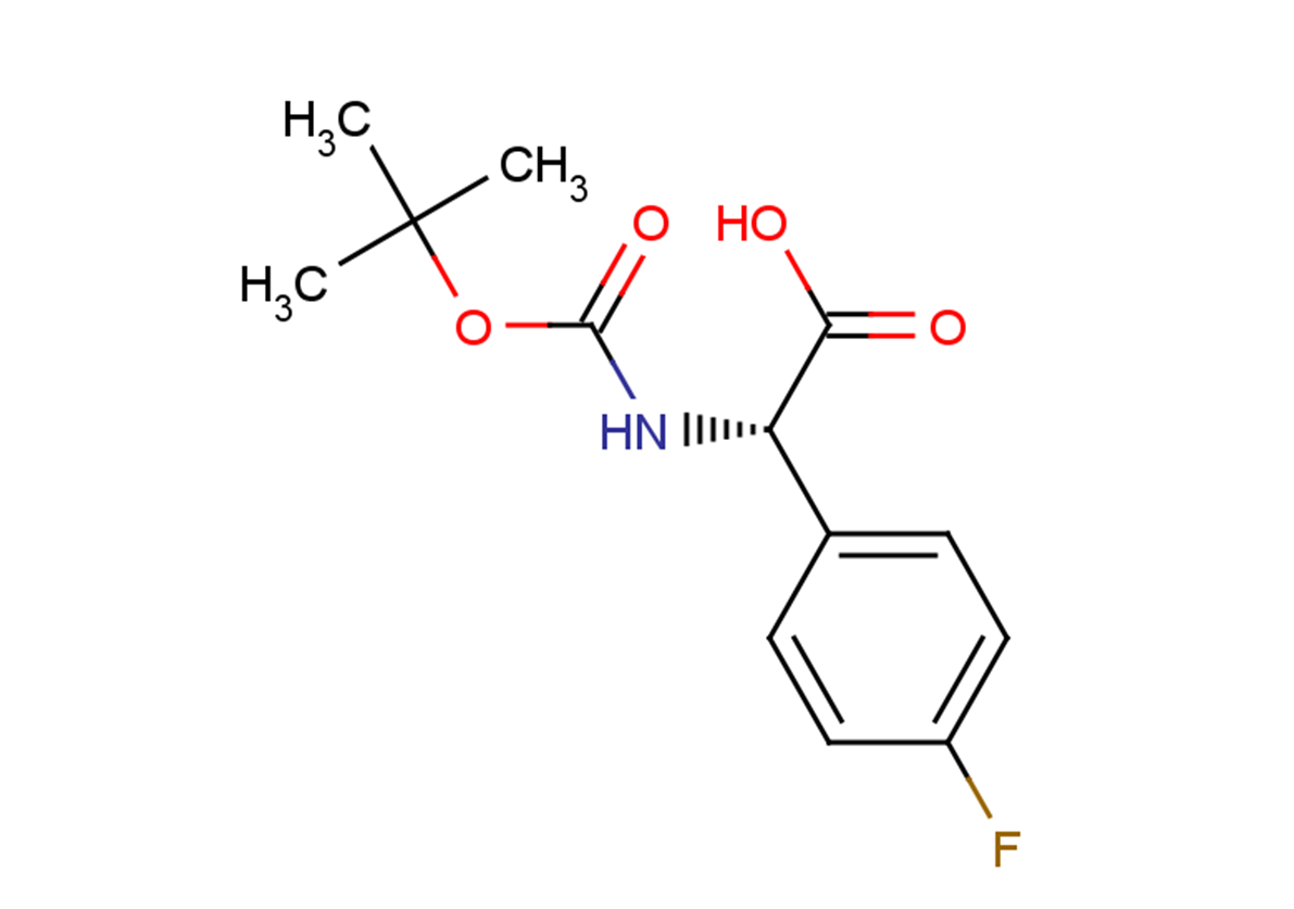 (2S)-2-{[(tert-butoxy)carbonyl]amino}-2-(4-fluorophenyl)acetic acid