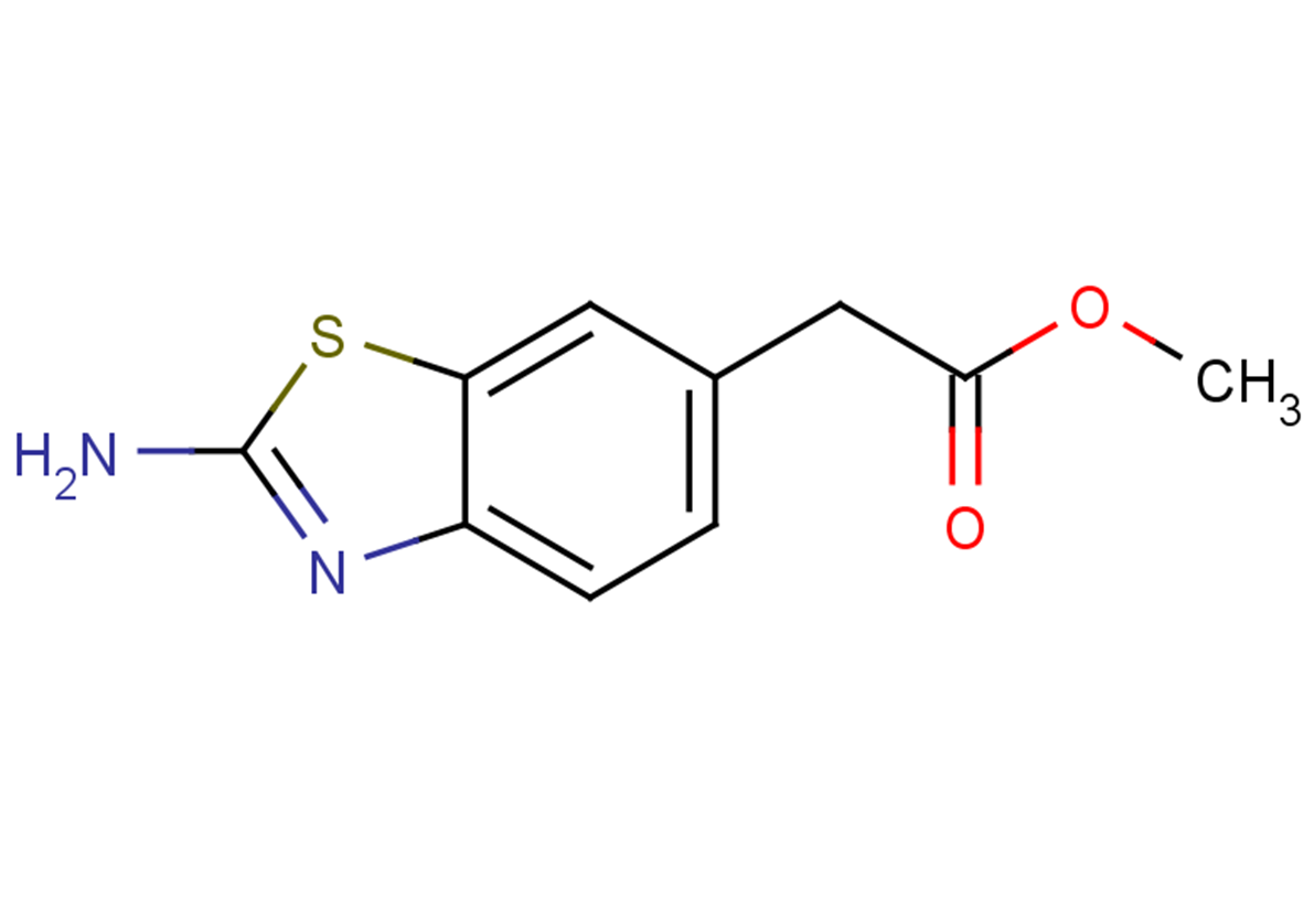 methyl 2-(2-amino-1,3-benzothiazol-6-yl)acetate