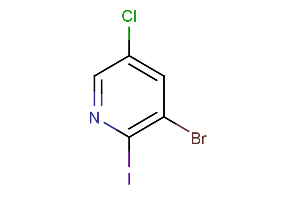 3-bromo-5-chloro-2-iodopyridine