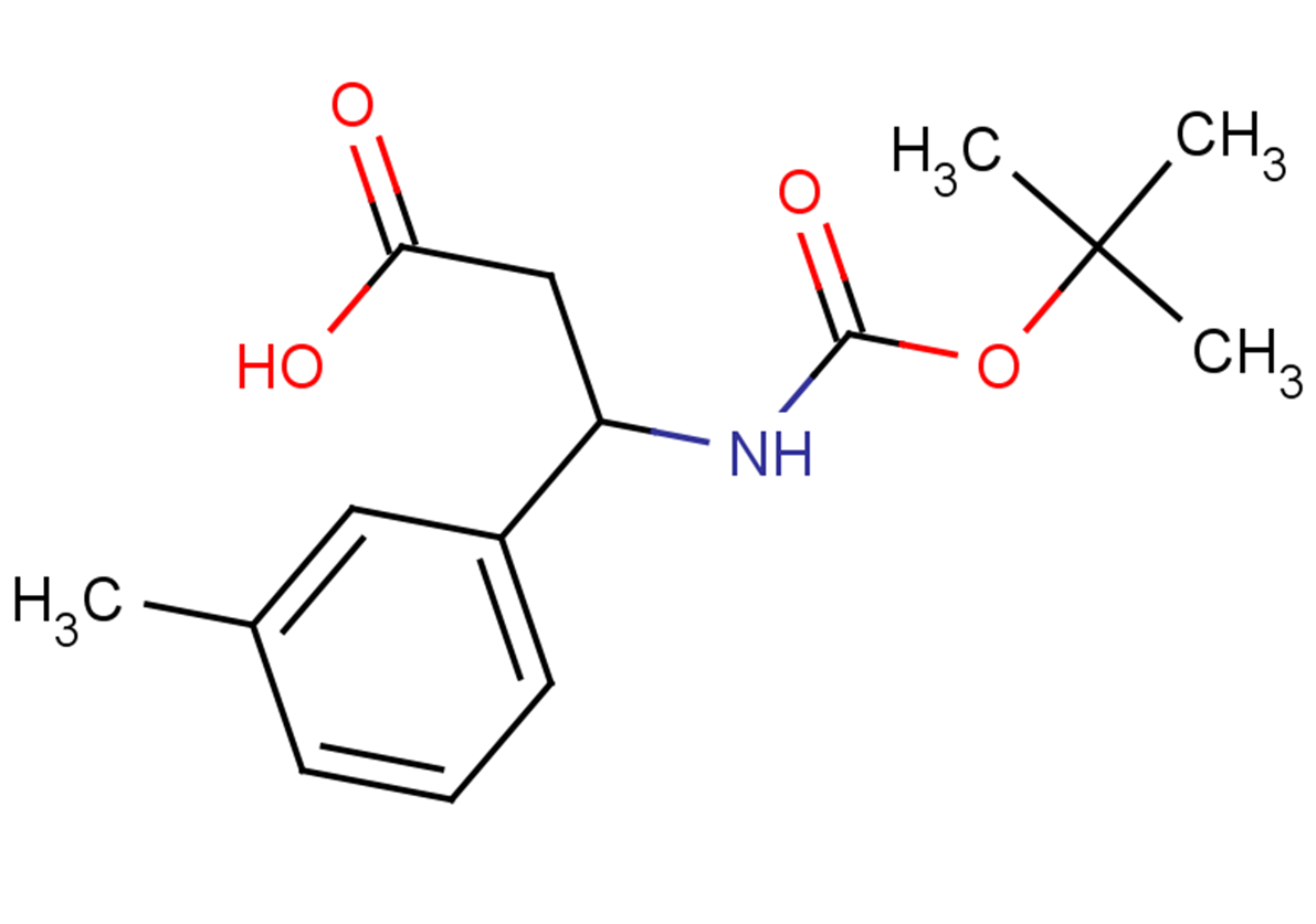 3-{[(tert-butoxy)carbonyl]amino}-3-(3-methylphenyl)propanoic acid