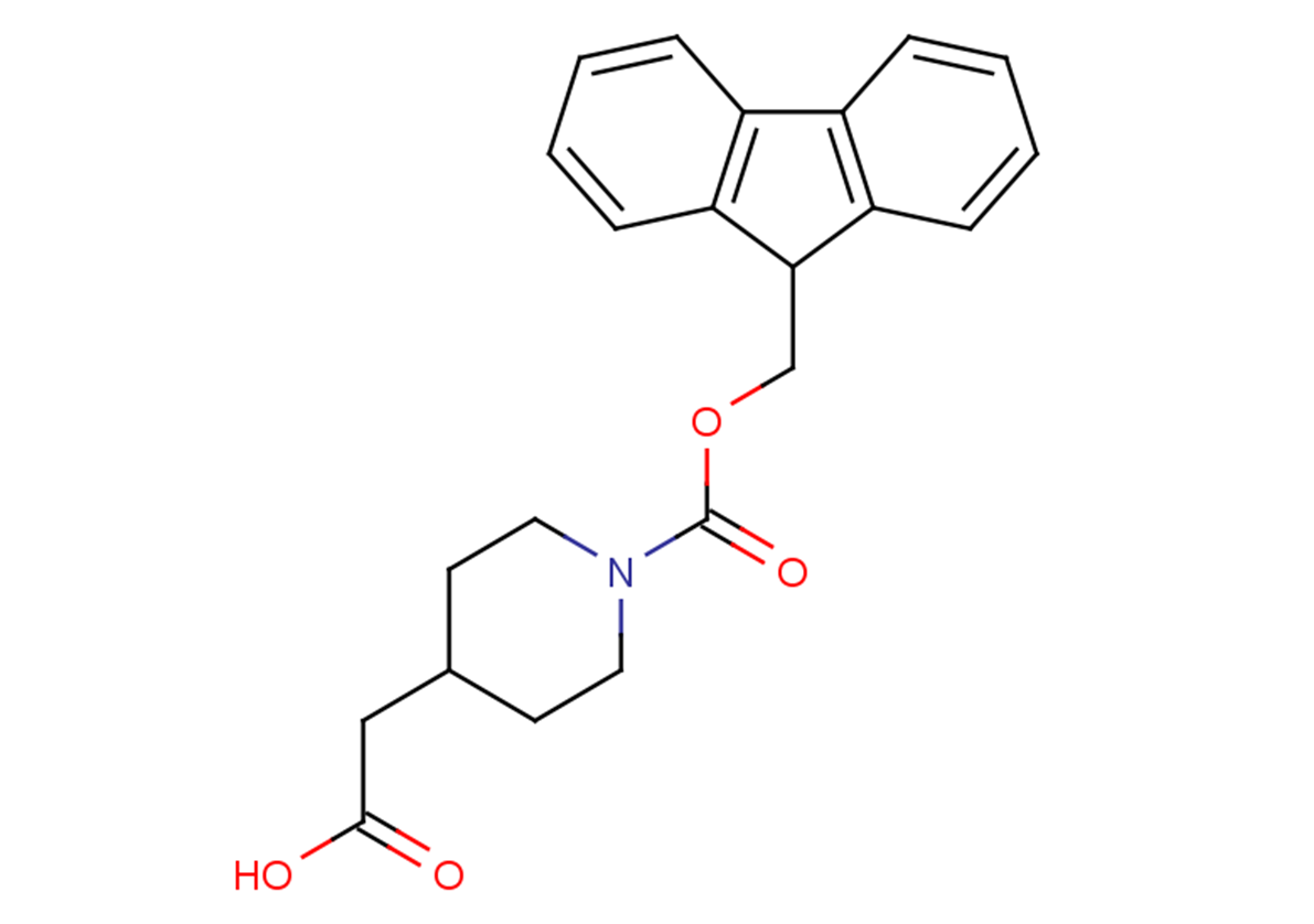 2-{1-[(9H-fluoren-9-ylmethoxy)carbonyl]piperidin-4-yl}acetic acid