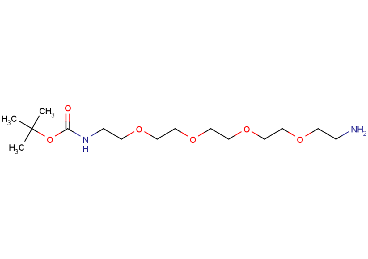 tert-butyl N-(14-amino-3,6,9,12-tetraoxatetradecan-1-yl)carbamate