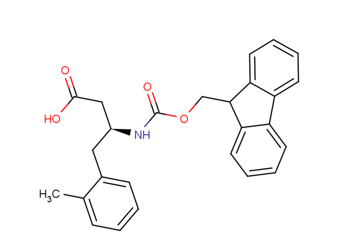 (3S)-3-{[(9H-fluoren-9-ylmethoxy)carbonyl]amino}-4-(2-methylphenyl)butanoic acid