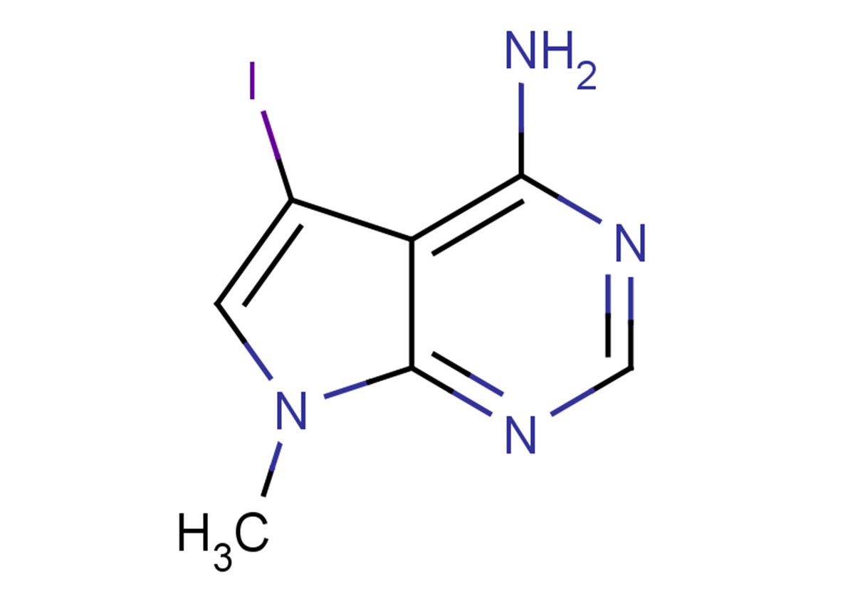 5-iodo-7-methyl-7H-pyrrolo[2,3-d]pyrimidin-4-amine