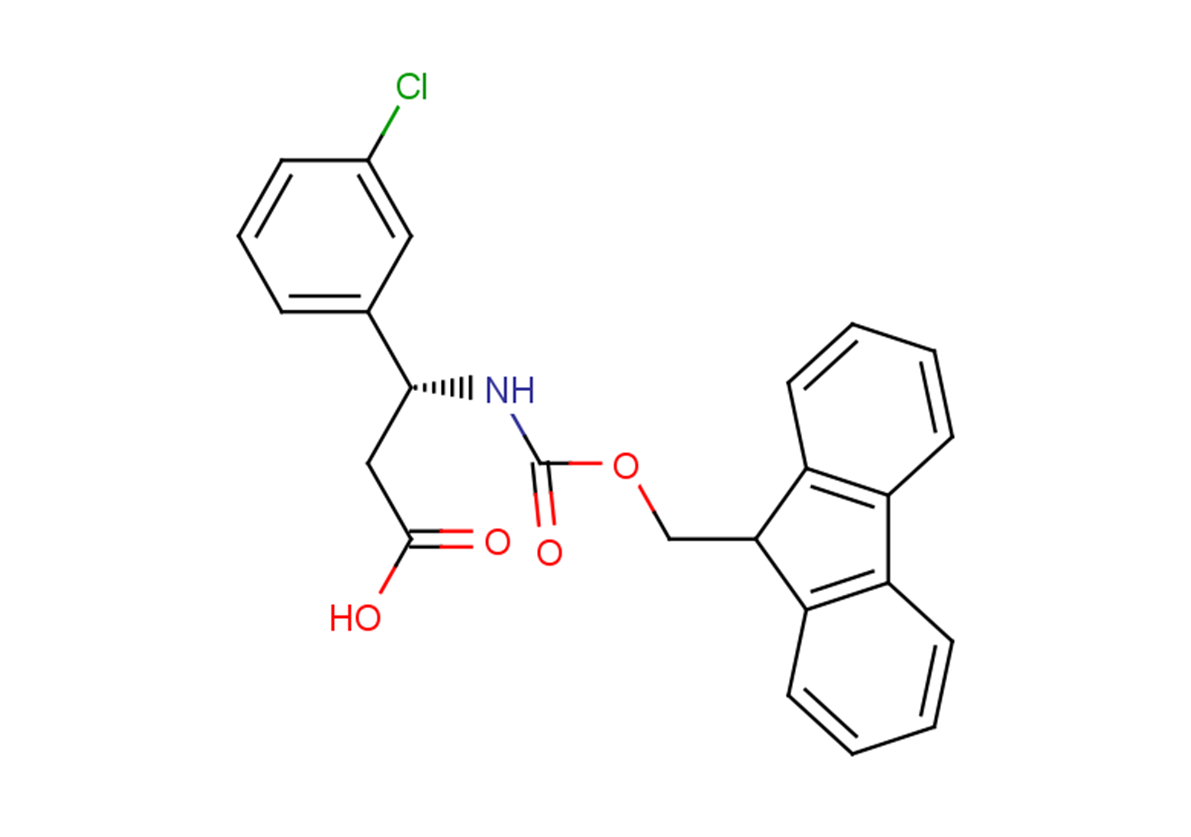 (3R)-3-(3-chlorophenyl)-3-{[(9H-fluoren-9-ylmethoxy)carbonyl]amino}propanoic acid