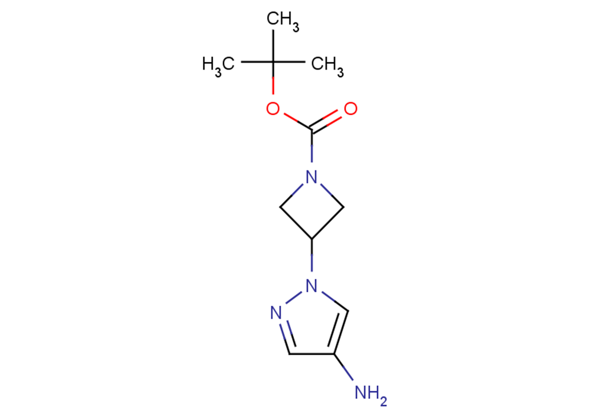 tert-butyl 3-(4-amino-1H-pyrazol-1-yl)azetidine-1-carboxylate