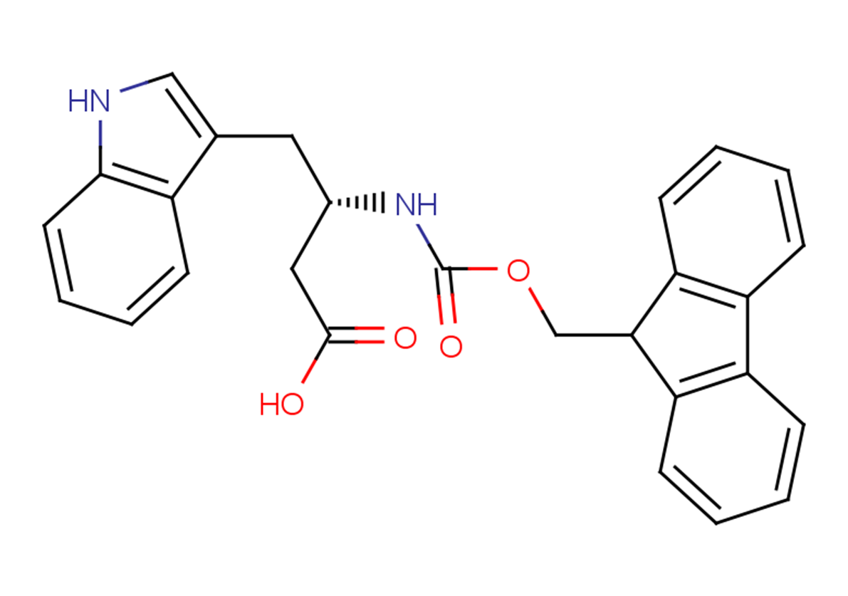 (3S)-3-{[(9H-fluoren-9-ylmethoxy)carbonyl]amino}-4-(1H-indol-3-yl)butanoic acid