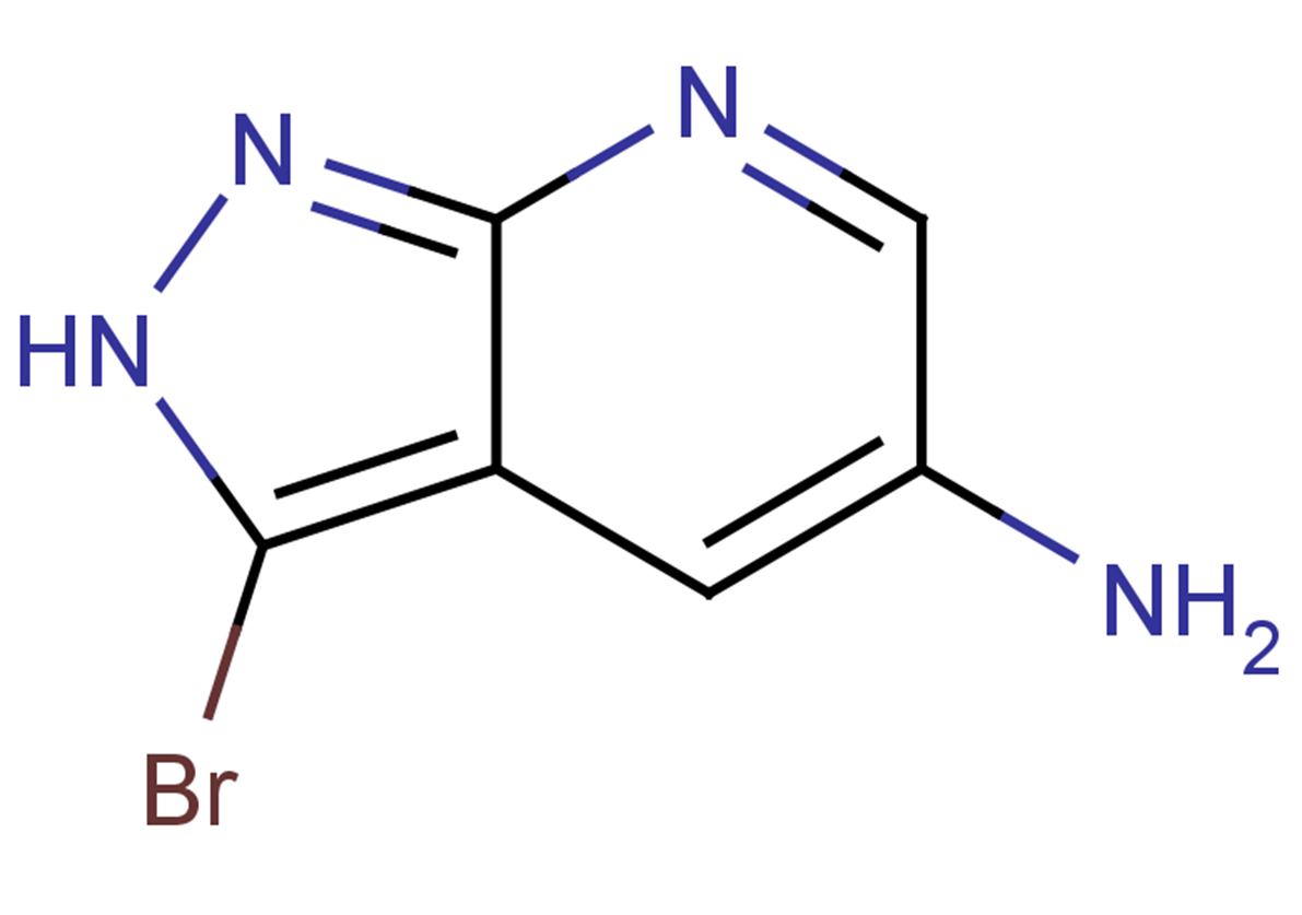 3-bromo-2H-pyrazolo[3,4-b]pyridin-5-amine