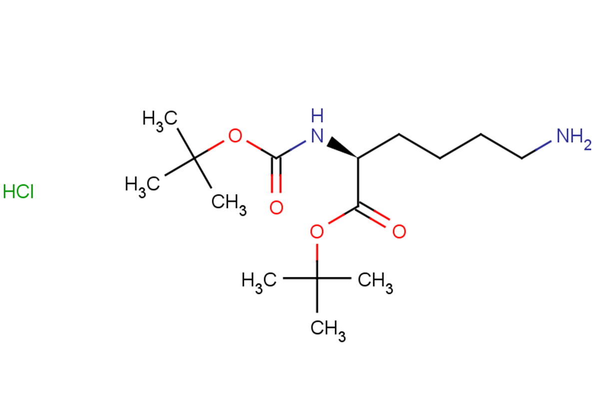 tert-butyl (2S)-6-amino-2-{[(tert-butoxy)carbonyl]amino}hexanoate hydrochloride