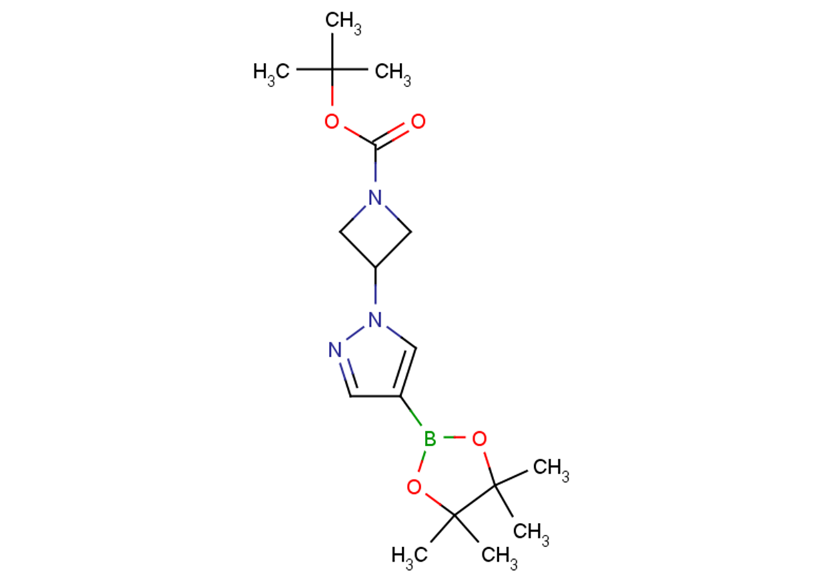 tert-butyl 3-[4-(4,4,5,5-tetramethyl-1,3,2-dioxaborolan-2-yl)-1H-pyrazol-1-yl]azetidine-1-carboxylate