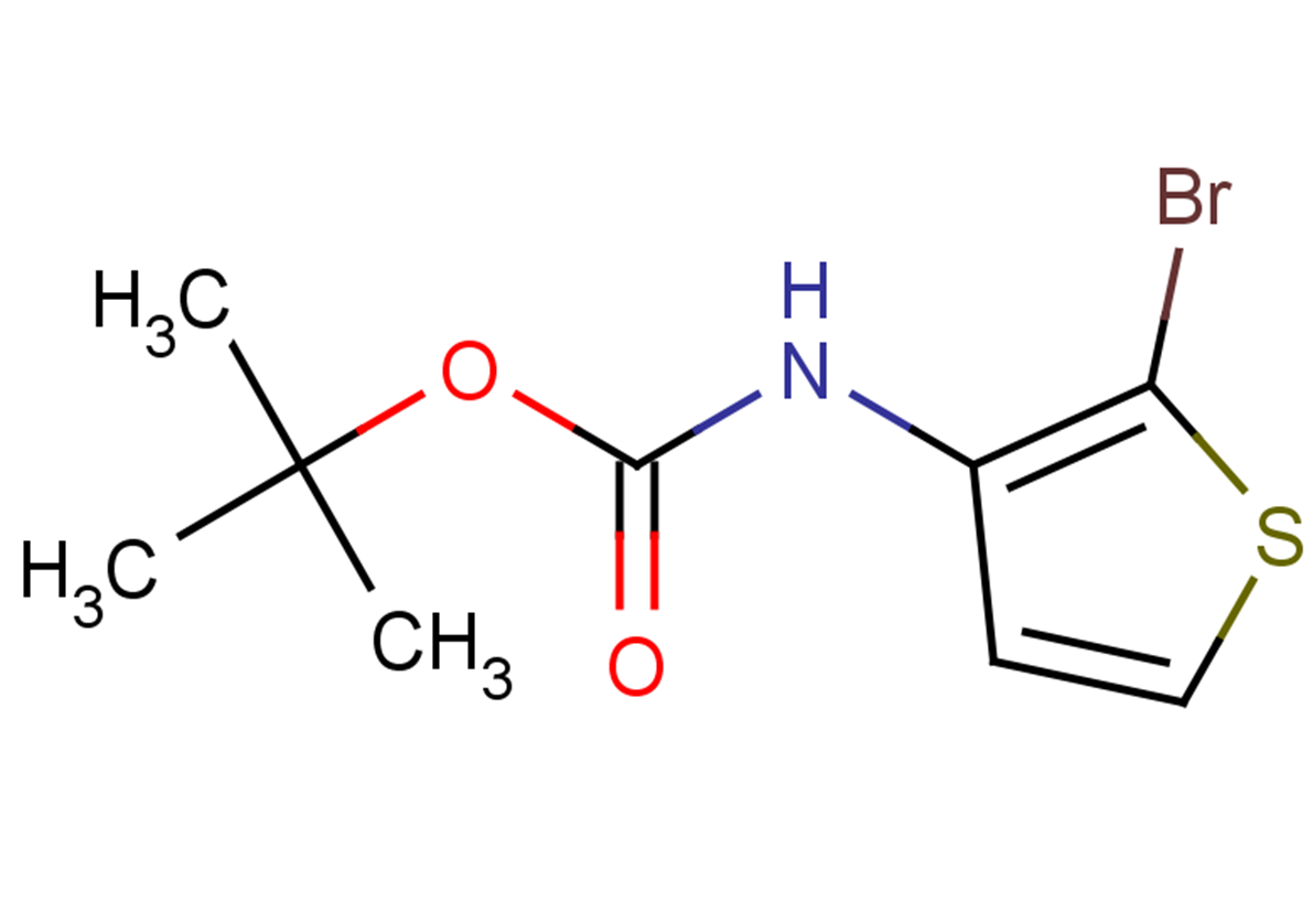 tert-butyl N-(2-bromothiophen-3-yl)carbamate