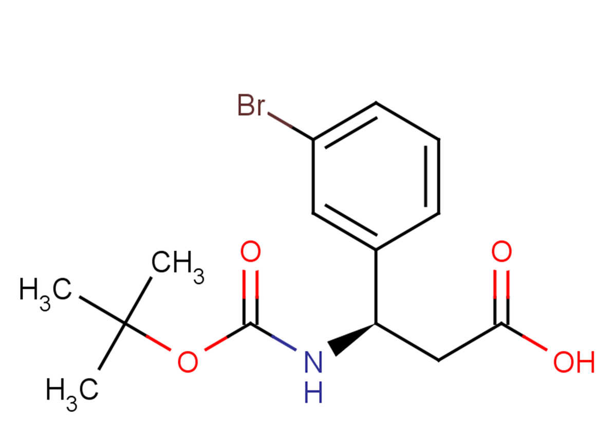 (3R)-3-(3-bromophenyl)-3-{[(tert-butoxy)carbonyl]amino}propanoic acid