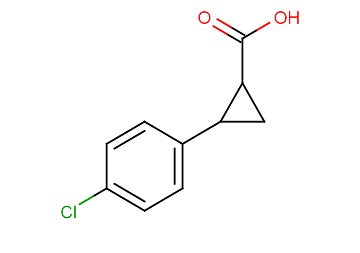 2-(4-chlorophenyl)cyclopropane-1-carboxylic acid
