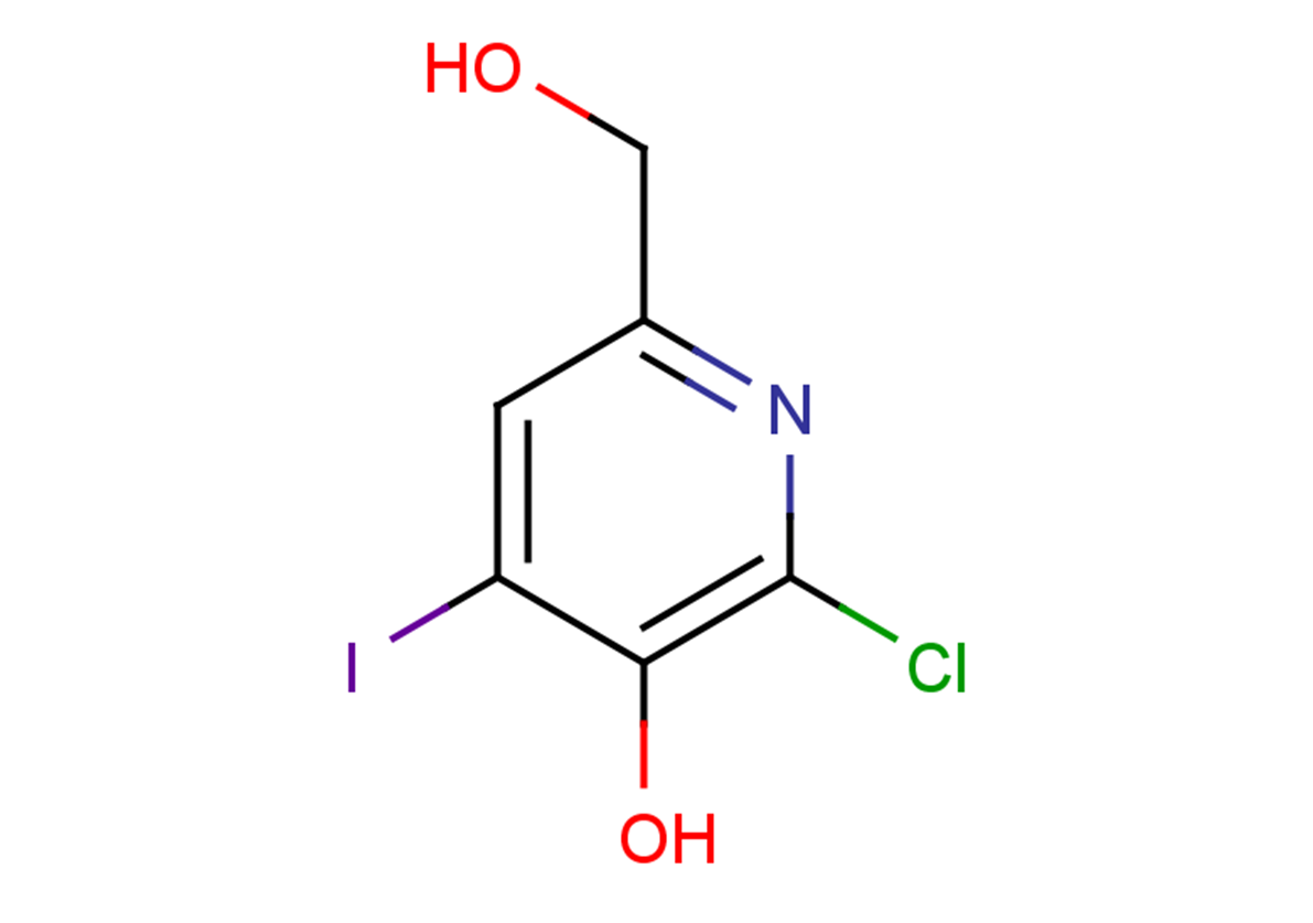 2-chloro-6-(hydroxymethyl)-4-iodopyridin-3-ol