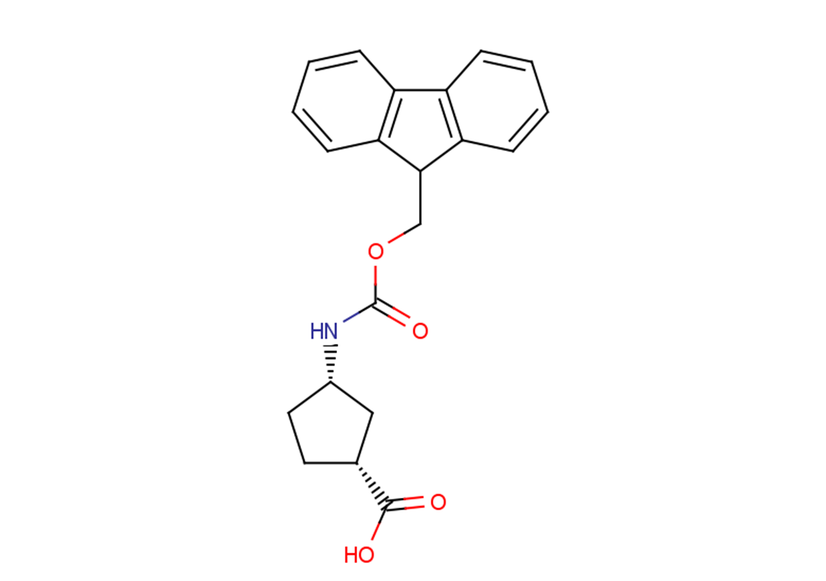 (1R,3S)-3-{[(9H-fluoren-9-ylmethoxy)carbonyl]amino}cyclopentane-1-carboxylic acid