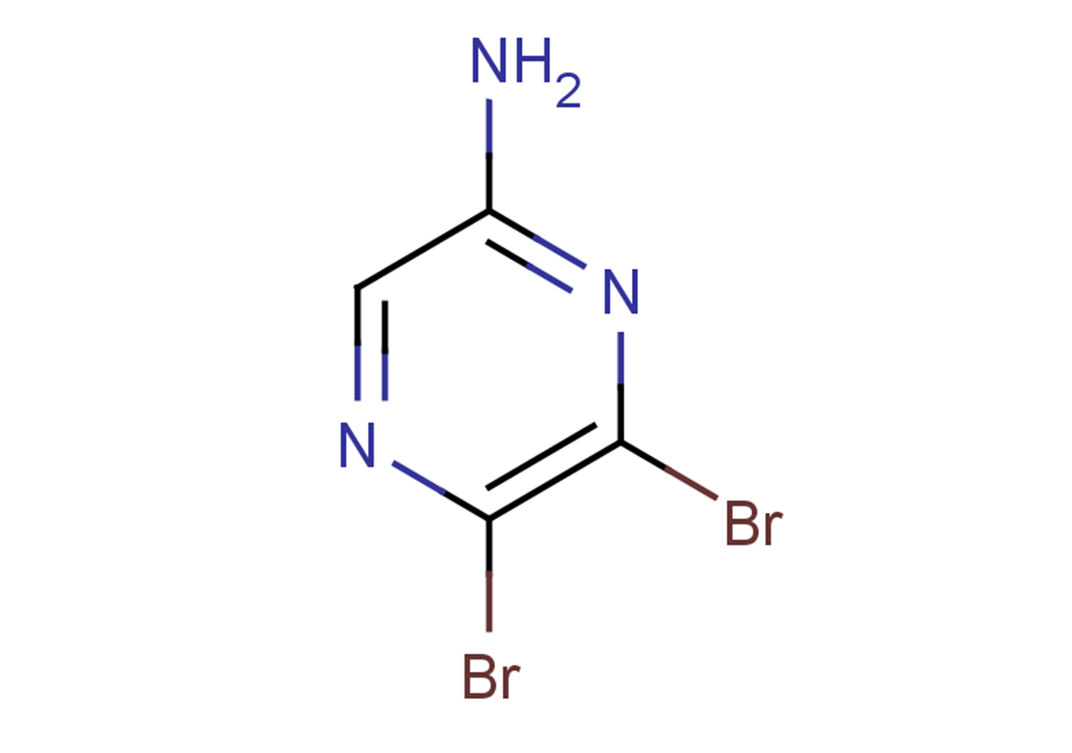5,6-dibromopyrazin-2-amine