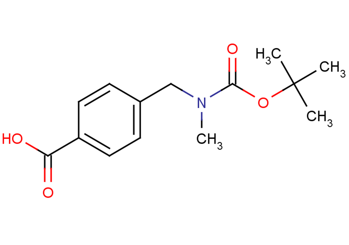 4-({[(tert-butoxy)carbonyl](methyl)amino}methyl)benzoic acid