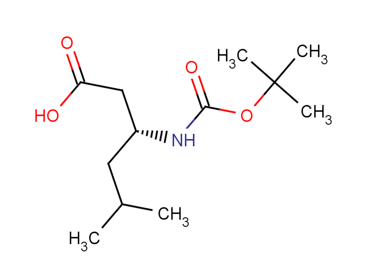 (3R)-3-{[(tert-butoxy)carbonyl]amino}-5-methylhexanoic acid