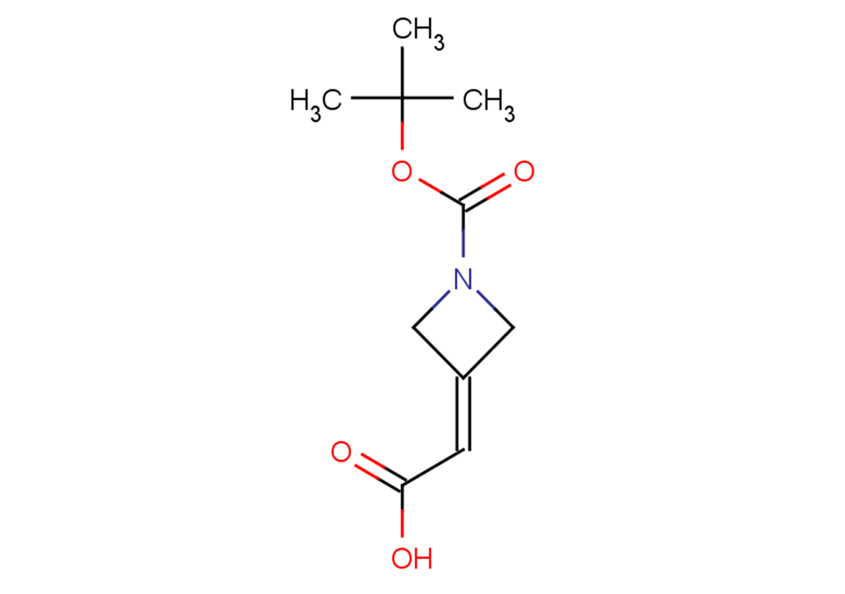 2-{1-[(tert-butoxy)carbonyl]azetidin-3-ylidene}acetic acid