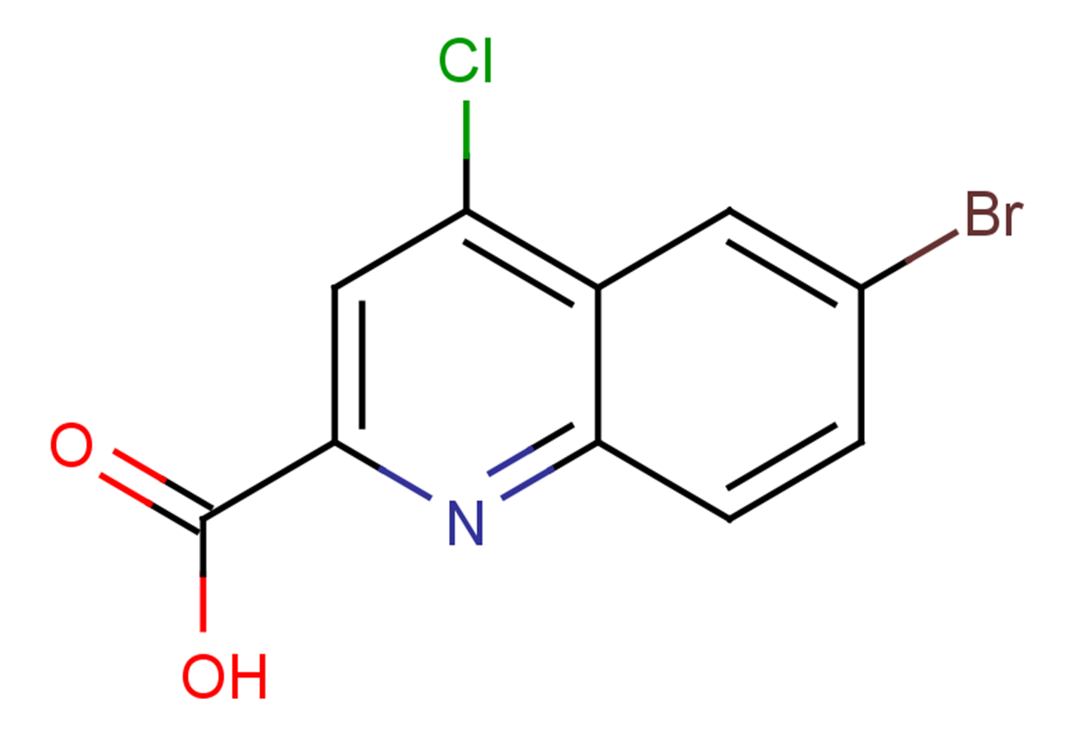 6-bromo-4-chloroquinoline-2-carboxylic acid
