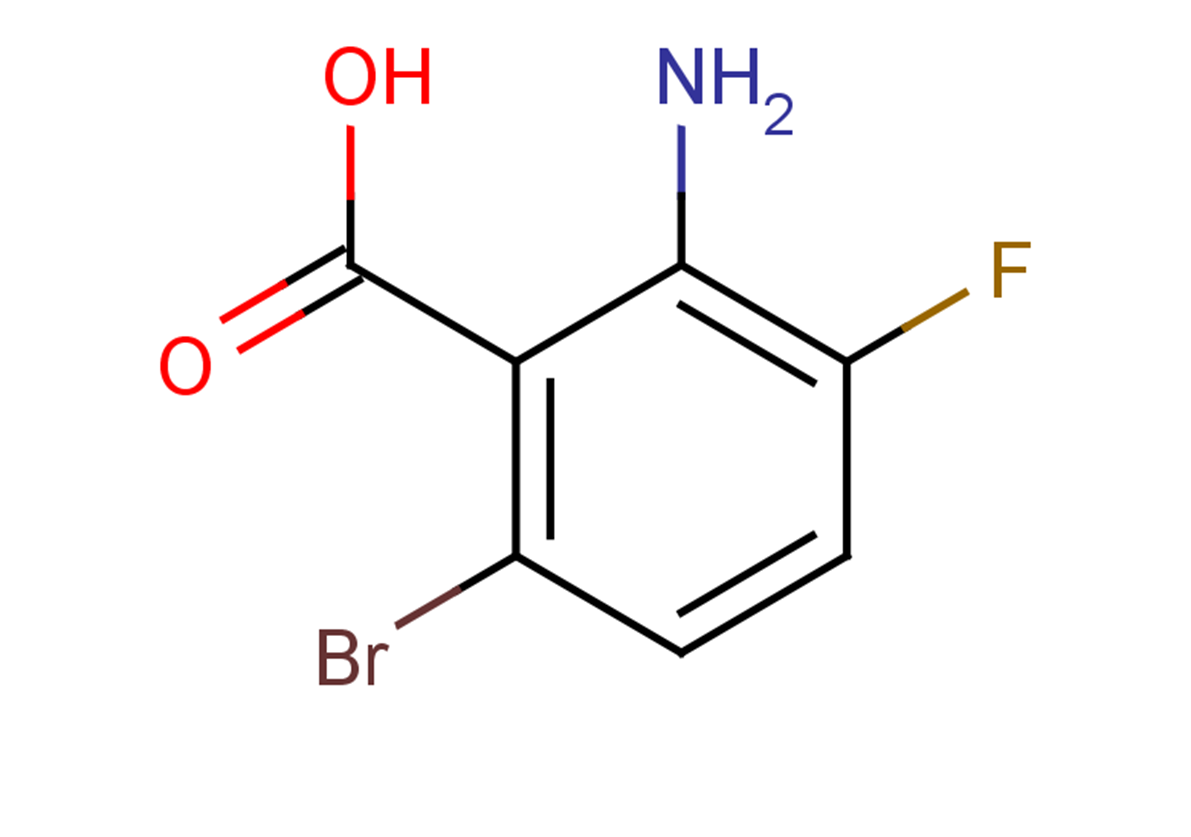 2-amino-6-bromo-3-fluorobenzoic acid