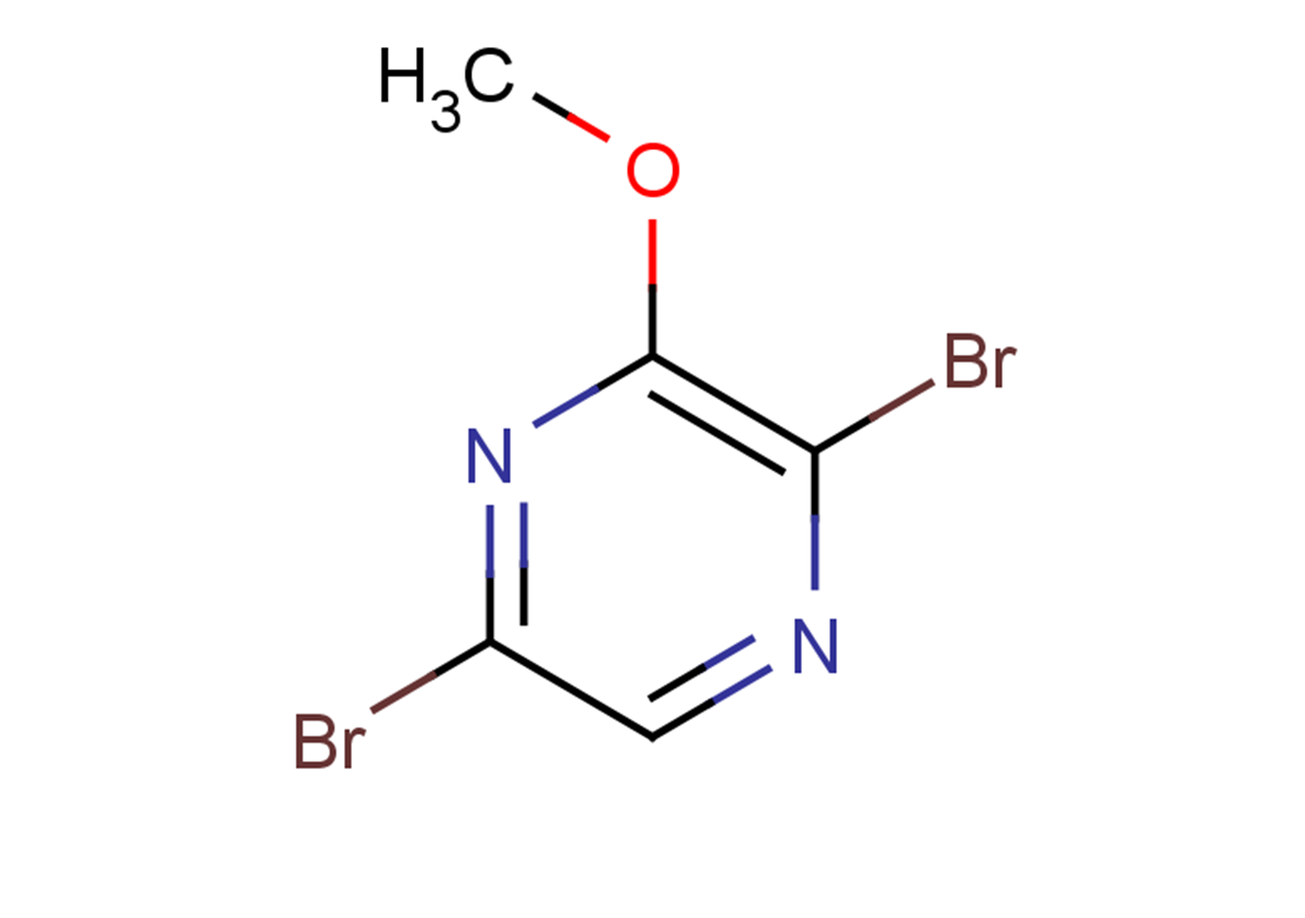 2,5-dibromo-3-methoxypyrazine