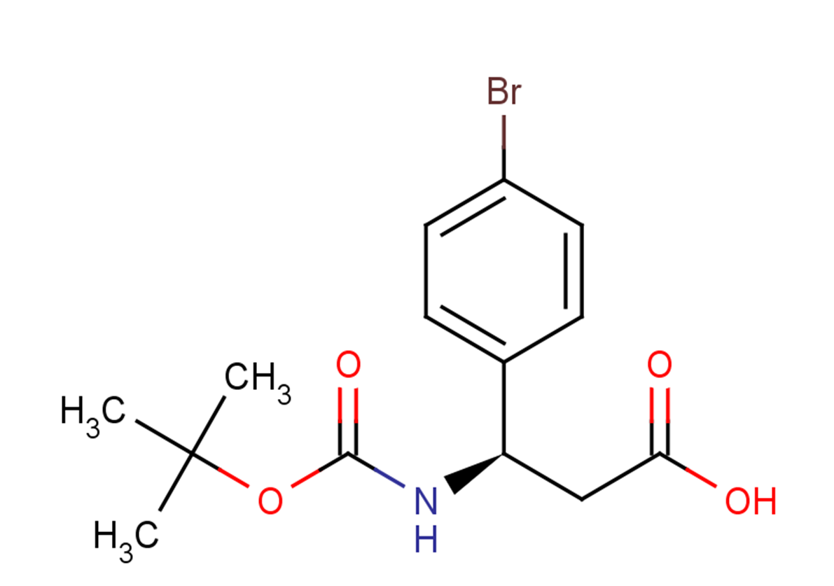 (3R)-3-(4-bromophenyl)-3-{[(tert-butoxy)carbonyl]amino}propanoic acid