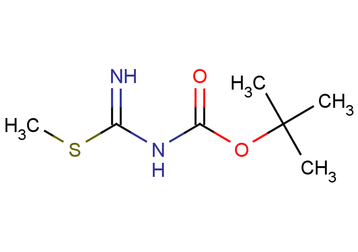 tert-butyl N-[(methylsulfanyl)methanimidoyl]carbamate