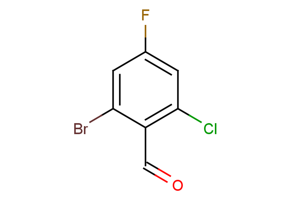 2-bromo-6-chloro-4-fluorobenzaldehyde