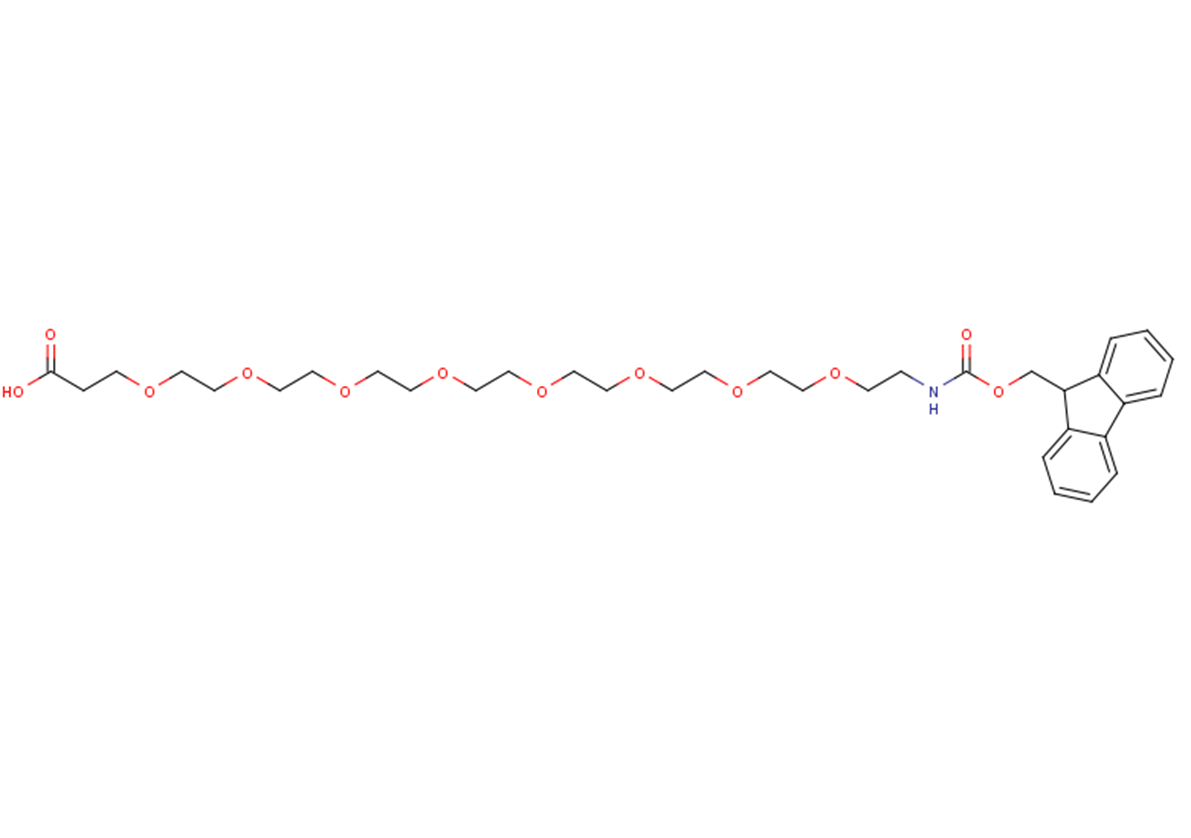1-{[(9H-fluoren-9-ylmethoxy)carbonyl]amino}-3,6,9,12,15,18,21,24-octaoxaheptacosan-27-oic acid