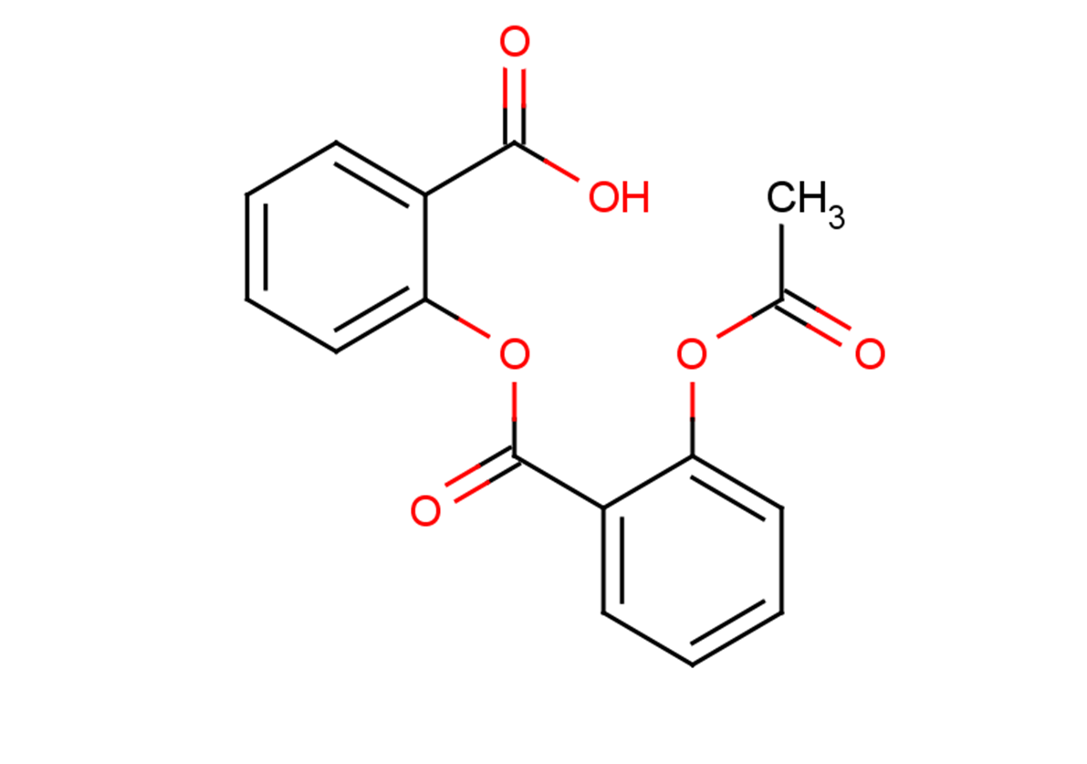 2-{[2-(acetyloxy)phenyl]carbonyloxy}benzoic acid