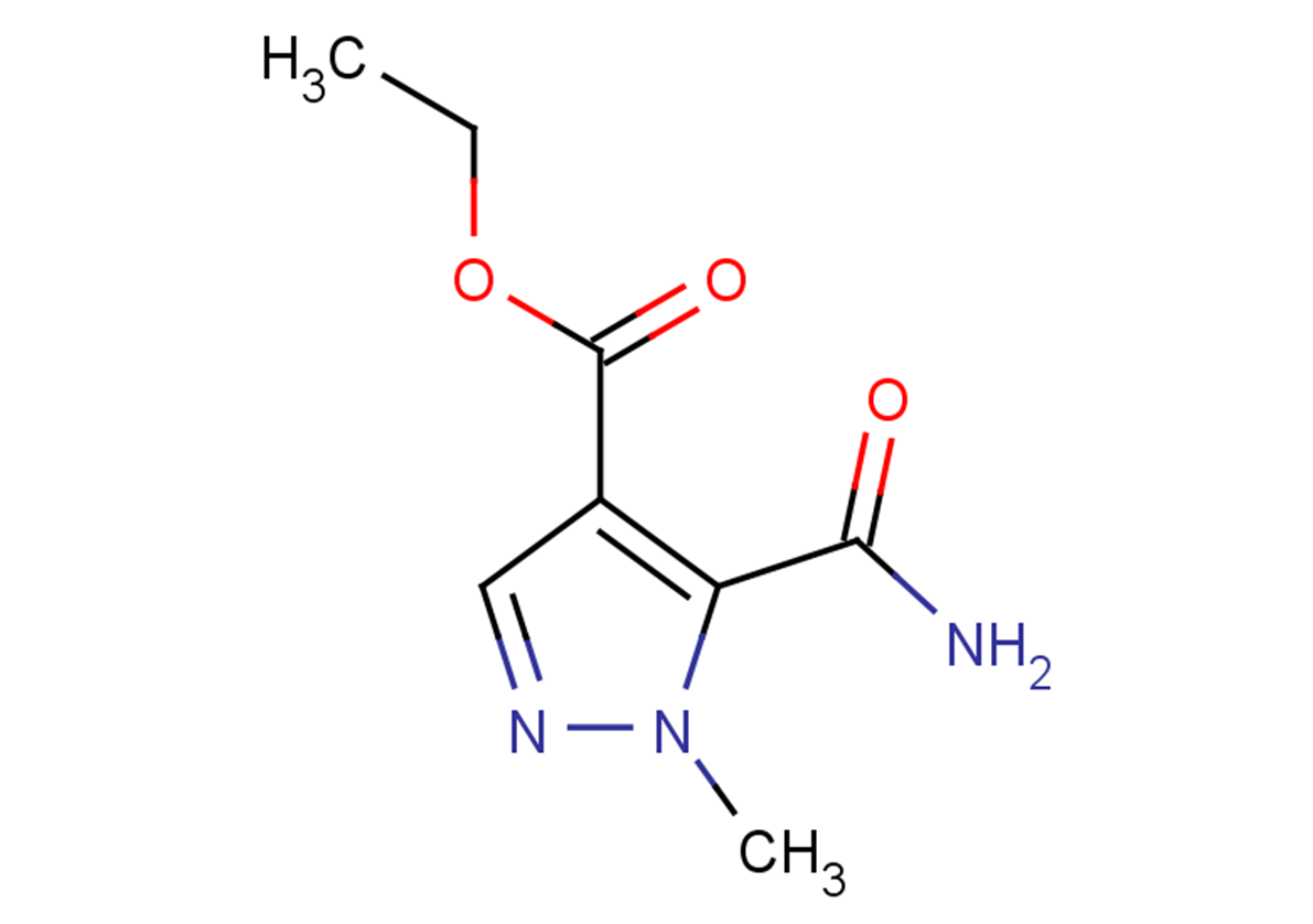 ethyl 5-carbamoyl-1-methyl-1H-pyrazole-4-carboxylate