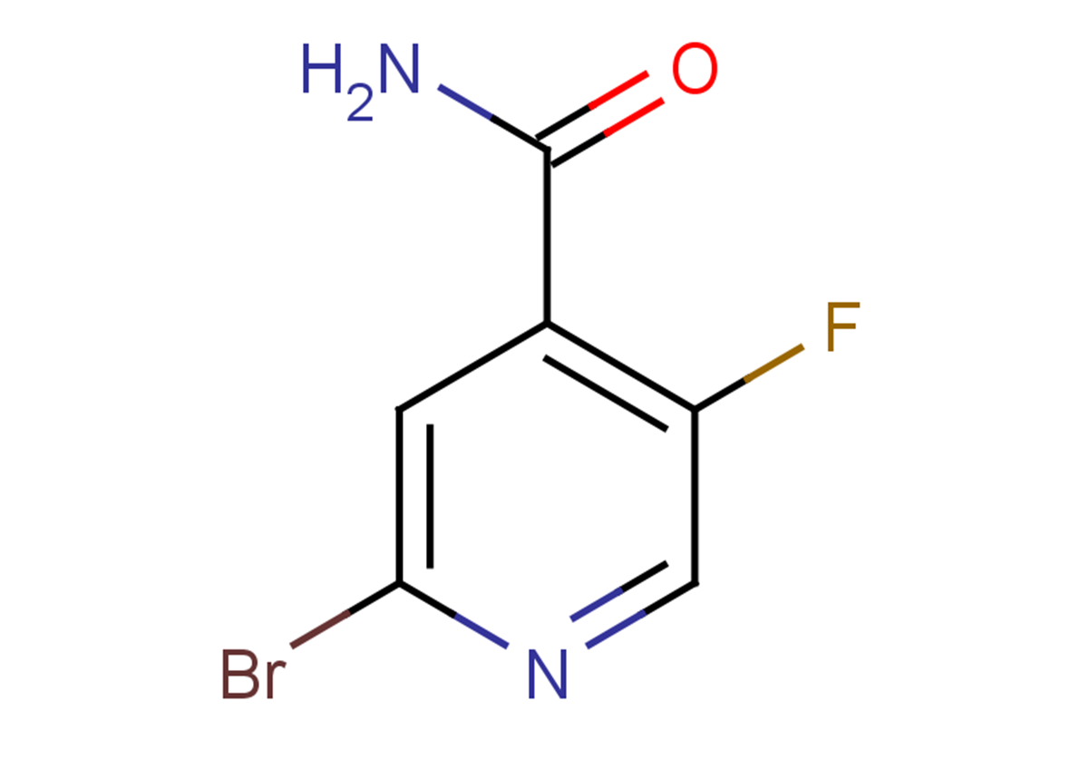 2-bromo-5-fluoropyridine-4-carboxamide
