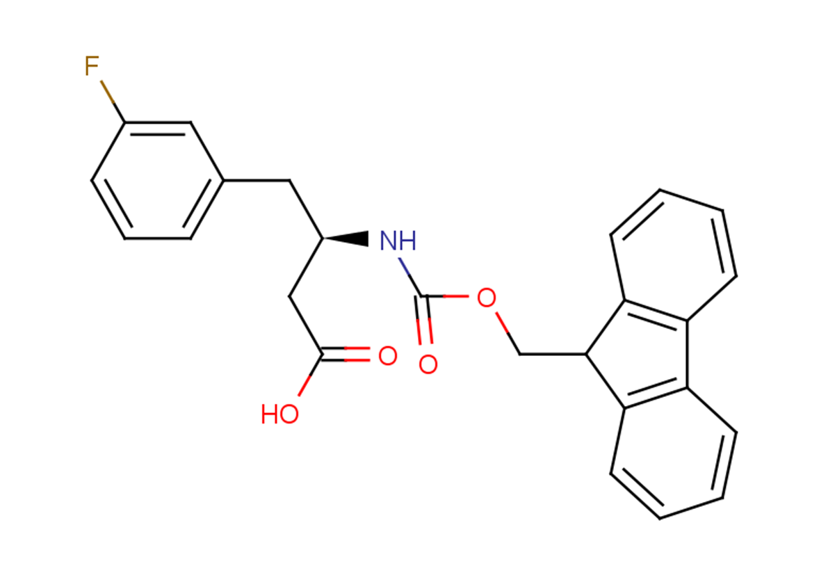 (3R)-3-{[(9H-fluoren-9-ylmethoxy)carbonyl]amino}-4-(3-fluorophenyl)butanoic acid
