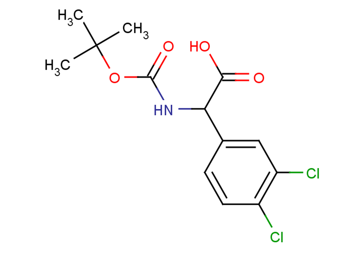 2-{[(tert-butoxy)carbonyl]amino}-2-(3,4-dichlorophenyl)acetic acid
