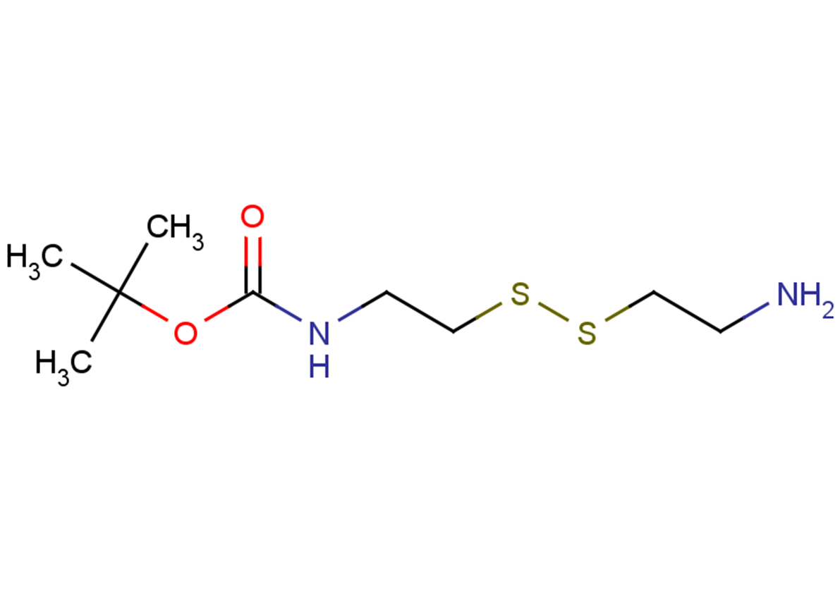 tert-butyl N-{2-[(2-aminoethyl)disulfanyl]ethyl}carbamate