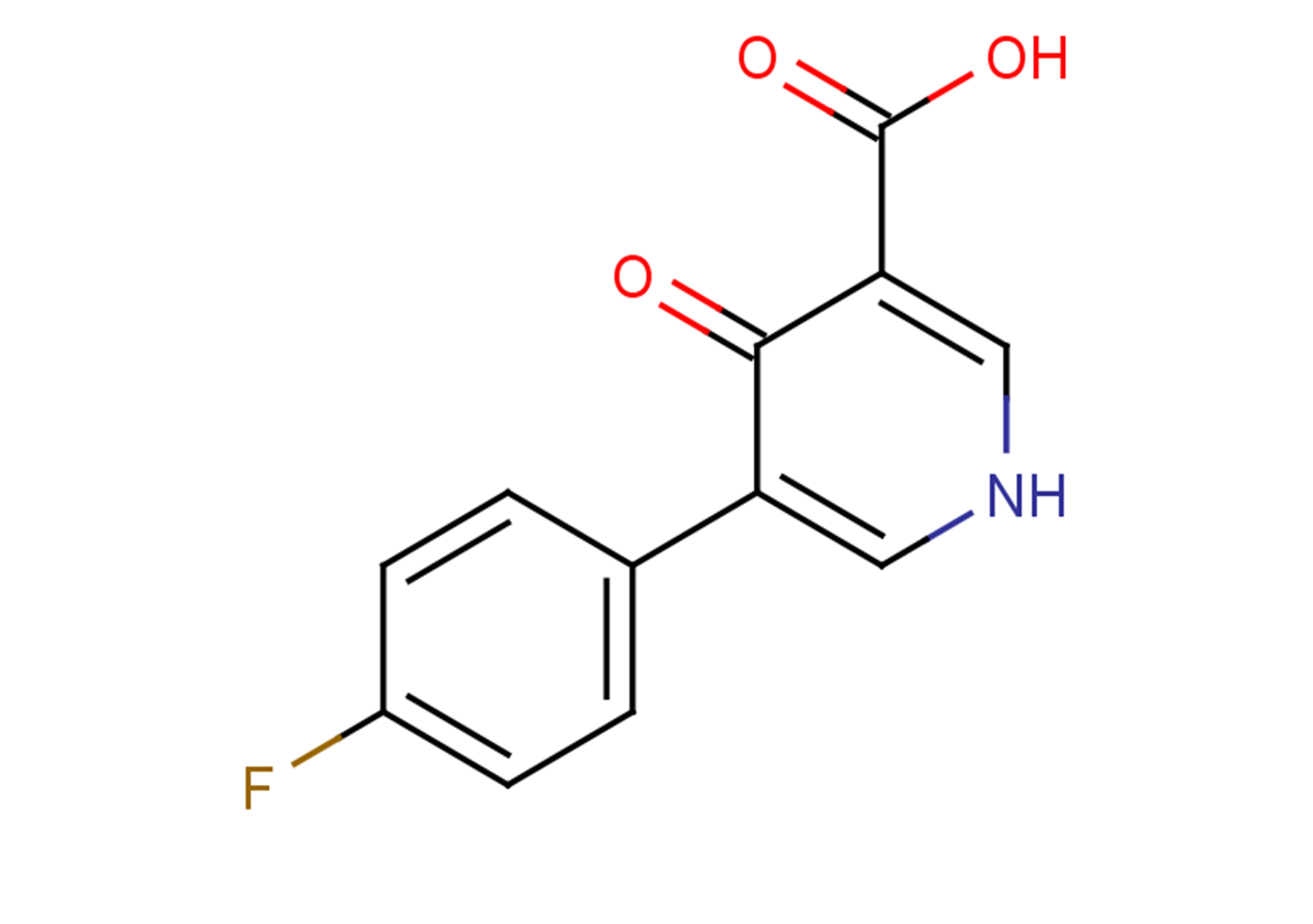 5-(4-fluorophenyl)-4-oxo-1,4-dihydropyridine-3-carboxylic acid