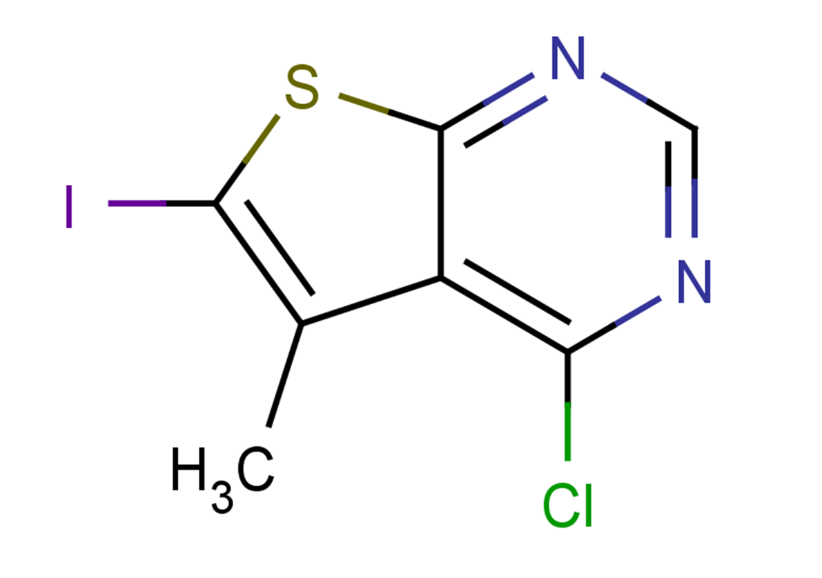 4-chloro-6-iodo-5-methylthieno[2,3-d]pyrimidine