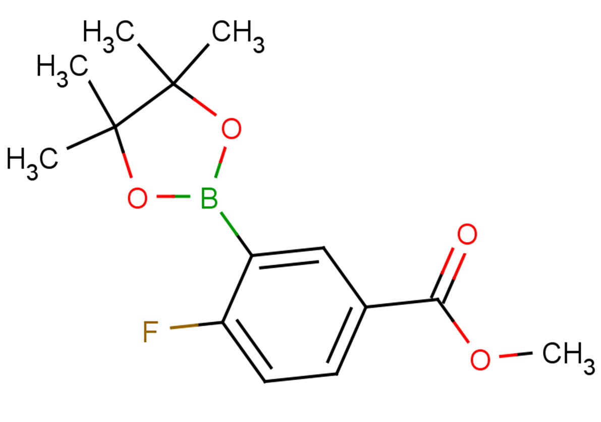 methyl 4-fluoro-3-(4,4,5,5-tetramethyl-1,3,2-dioxaborolan-2-yl)benzoate